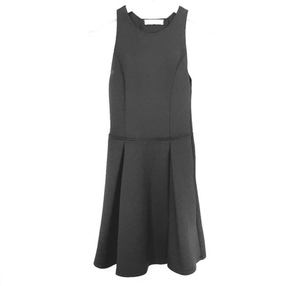 A&F // Black Ladder Back Fit & Flare Mini Dress - Picture 3 of 8